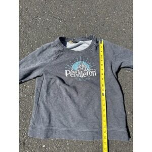 Pendleton Sweatshirt Womens Small S‎ Gray Blue Surf Logo Crewneck Sweater